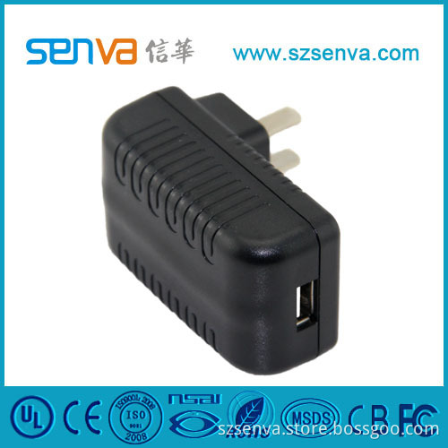 USB DC Switching Power Supply with CE/UL (XH-15WUSB-5V02-AF-03)